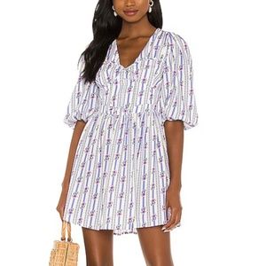 For Love & Lemons Connie Mini Dress Size Medium